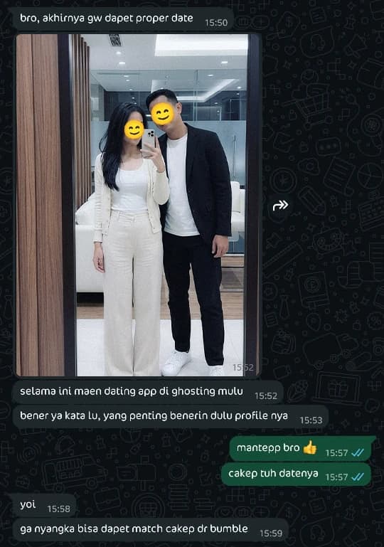 Dari Sering Dighosting β Dapet Proper Date